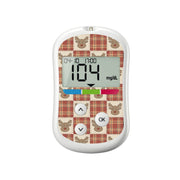 Peelz Rustic Reindeer OneTouch Verio Flex Glucometer Sticker - Pump Peelz Peelz/Stickers White Smoke