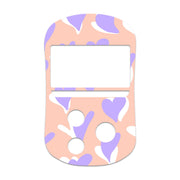 Peelz Lavender Love for OneTouch Verio Flex Glucometer Peelz/Stickers White Smoke