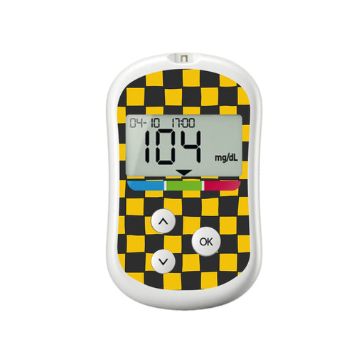 Peelz Charlie Check OneTouch Verio Flex Glucometer Sticker - Pump Peelz Peelz/Stickers White Smoke