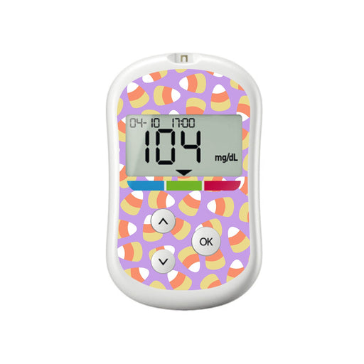 Peelz Candy Corn OneTouch Verio Flex Glucometer Sticker - Pump Peelz Peelz/Stickers White Smoke