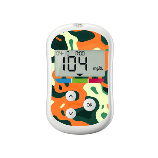 Peelz Wild Current OneTouch Verio Flex Glucometer Sticker - Pump Peelz Peelz/Stickers White Smoke