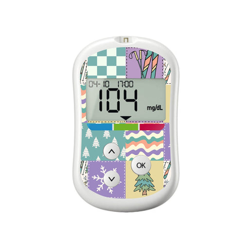 Peelz Après Ski OneTouch Verio Flex Glucometer Sticker - Pump Peelz Peelz/Stickers White Smoke
