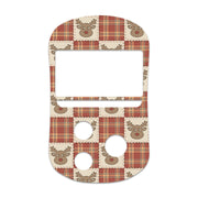 Peelz Rustic Reindeer OneTouch Verio Flex Glucometer Sticker - Pump Peelz Peelz/Stickers White Smoke