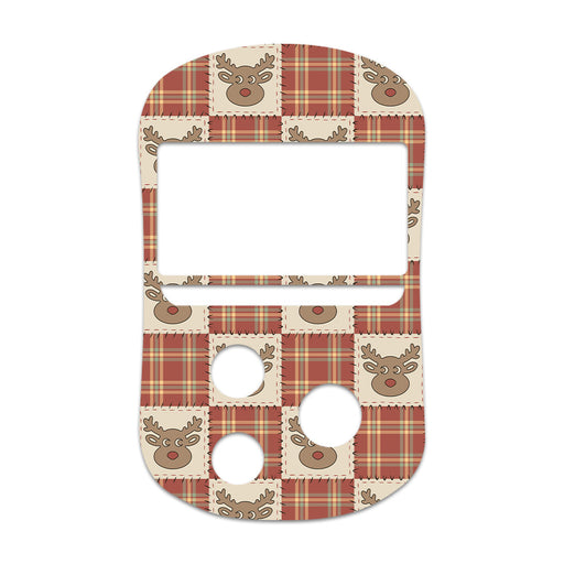 Peelz Rustic Reindeer OneTouch Verio Flex Glucometer Sticker - Pump Peelz Peelz/Stickers White Smoke