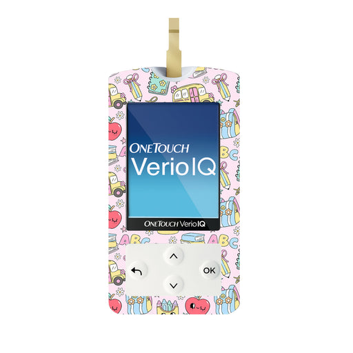 Peelz Tiny Scholar OneTouch Verio IQ Glucometer Sticker - Pump Peelz Peelz/Stickers White Smoke