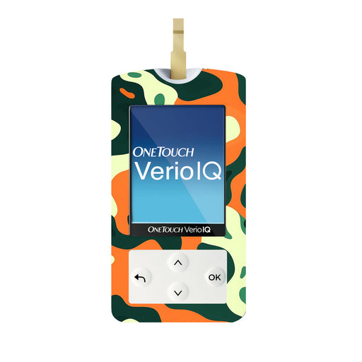 Peelz Wild Current OneTouch Verio IQ Glucometer Sticker - Pump Peelz Peelz/Stickers White Smoke