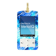 Peelz Beta Blue Sticker for OneTouch Verio IQ Glucometer Peelz/Stickers White Smoke