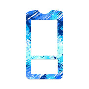 Peelz Beta Blue Sticker for OneTouch Verio IQ Glucometer Peelz/Stickers White Smoke