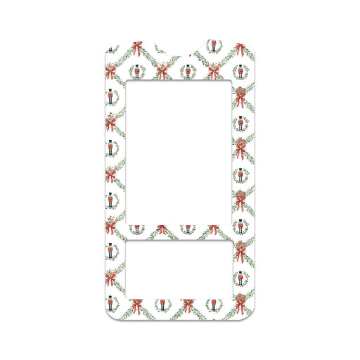 Peelz Nutcracker Noel OneTouch Verio IQ Glucometer Sticker - Pump Peelz Peelz/Stickers White Smoke