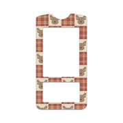Peelz Rustic Reindeer OneTouch Verio IQ Glucometer Sticker - Pump Peelz Peelz/Stickers White Smoke