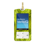 Peelz Green Fur Sticker for OneTouch Verio IQ Glucometer Peelz/Stickers White Smoke
