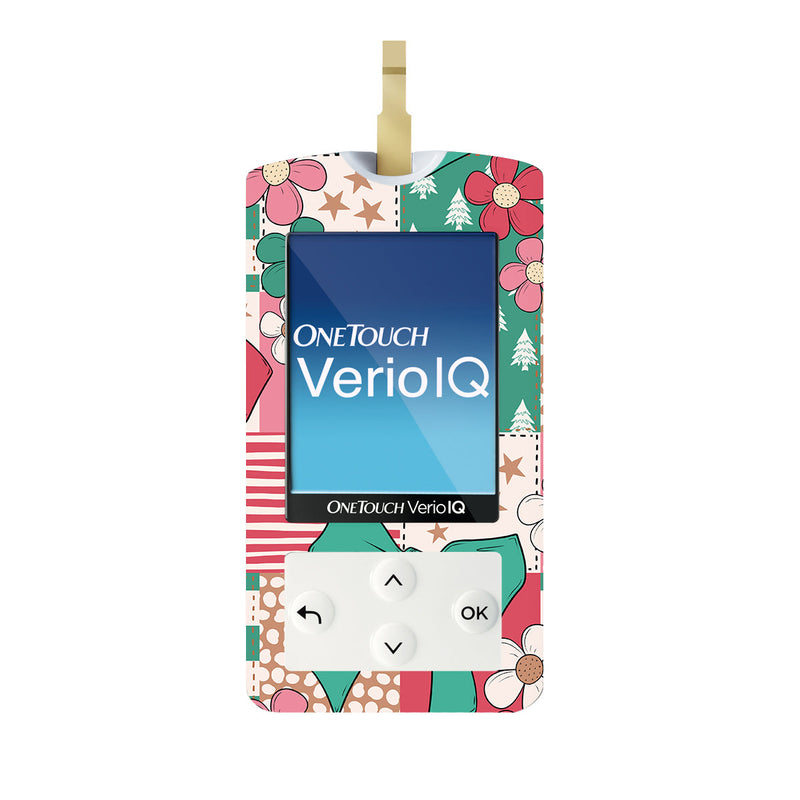 Peelz Merry Coquette OneTouch Verio IQ Glucometer Sticker - Pump Peelz Peelz/Stickers White Smoke