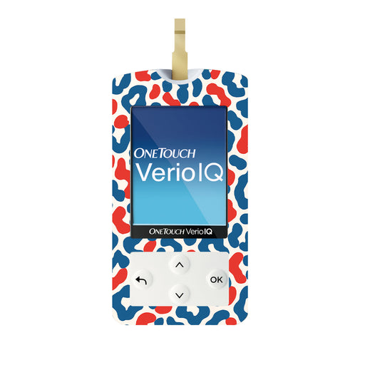 Peelz Freedom Fur OneTouch Verio IQ Glucometer Sticker - Pump Peelz Peelz/Stickers White Smoke