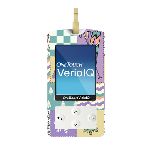 Peelz Après Ski OneTouch Verio IQ Glucometer Sticker - Pump Peelz Peelz/Stickers White Smoke