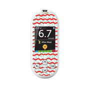 Peelz Christmas Icing OneTouch Verio Reflect Glucometer - Pump Peelz Peelz/Stickers White Smoke