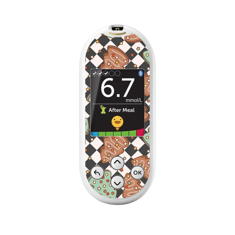 Peelz Sweet Tree Treats OneTouch Verio Reflect Glucometer - Pump Peelz Peelz/Stickers White Smoke