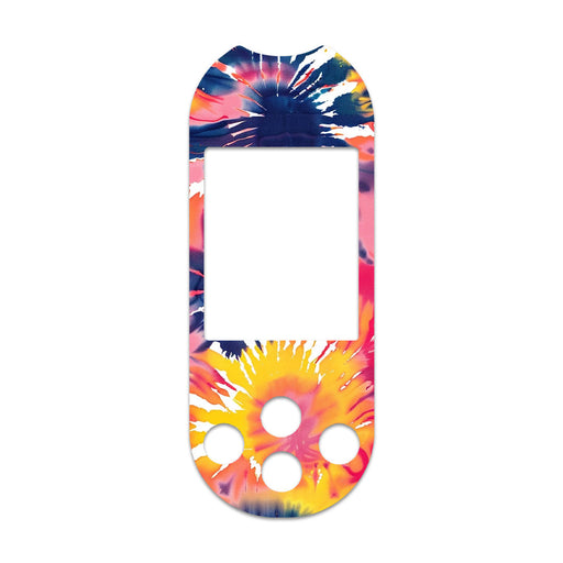 Peelz Summer Tie Dye for OneTouch Verio Reflect Glucometer Peelz/Stickers White Smoke