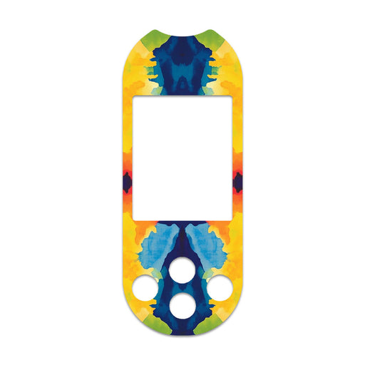 Peelz Bright Tie Dye OneTouch Verio Reflect Glucometer Peelz/Stickers White Smoke