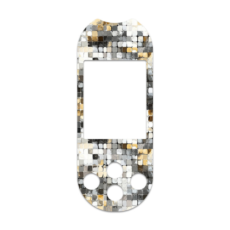 Peelz Champagne Glow for OneTouch Verio Reflect Glucometer Peelz/Stickers White Smoke