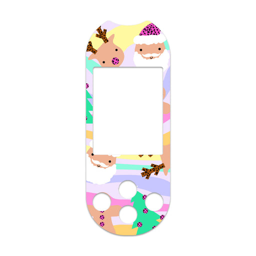 Peelz Christmas Pastel Sticker for OneTouch Verio Reflect Glucometer Peelz/Stickers White Smoke