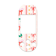 Peelz Holly Jolly Ribbon OneTouch Verio Reflect Glucometer - Pump Peelz Peelz/Stickers White Smoke