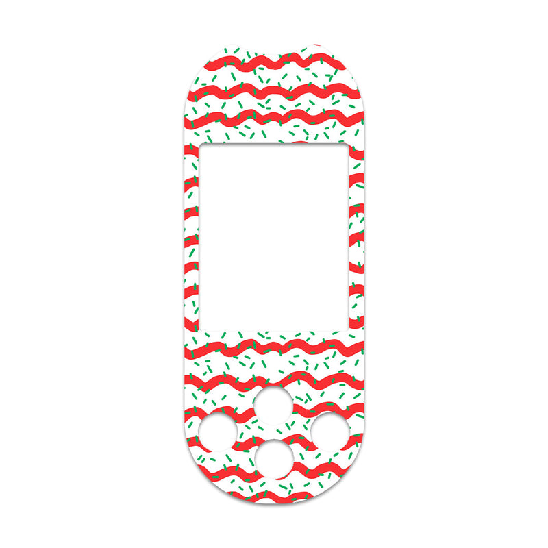 Peelz Christmas Icing OneTouch Verio Reflect Glucometer - Pump Peelz Peelz/Stickers White Smoke
