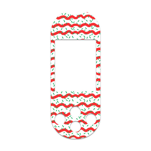Peelz Christmas Icing OneTouch Verio Reflect Glucometer - Pump Peelz Peelz/Stickers White Smoke