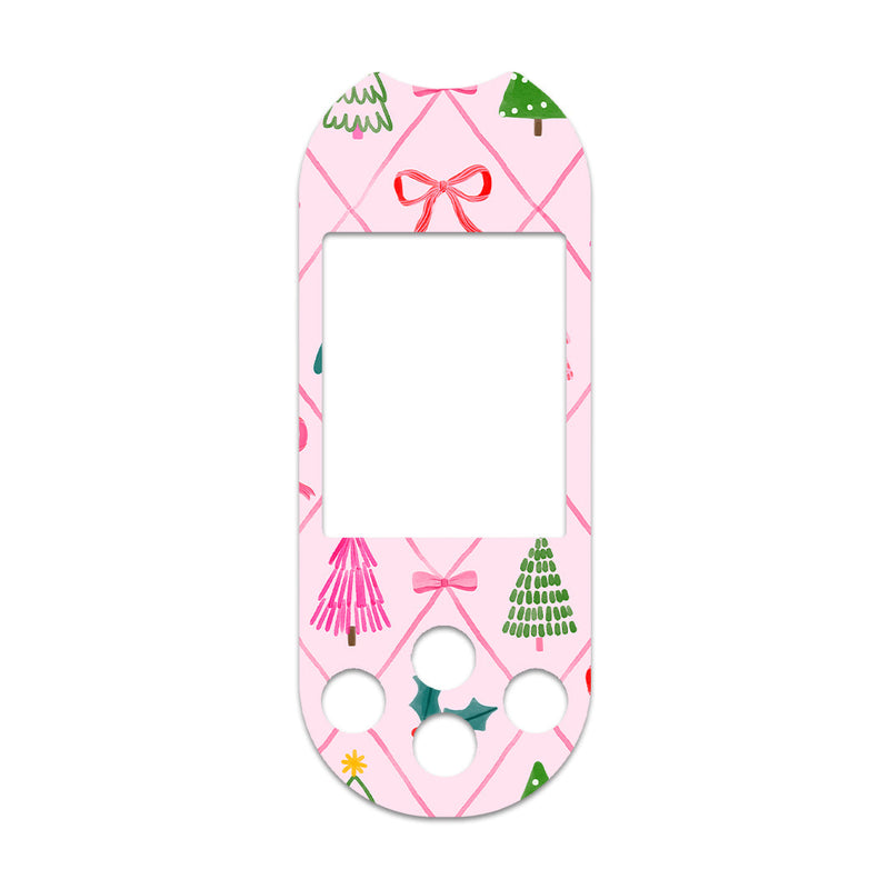 Peelz Coquette Christmas OneTouch Verio Reflect Glucometer - Pump Peelz Peelz/Stickers White Smoke