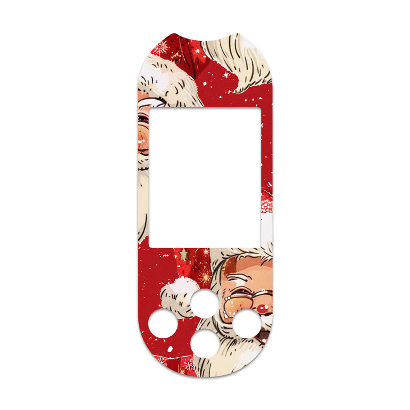 Peelz Jolly Old Saint Nick OneTouch Verio Reflect Glucometer - Pump Peelz Peelz/Stickers White Smoke