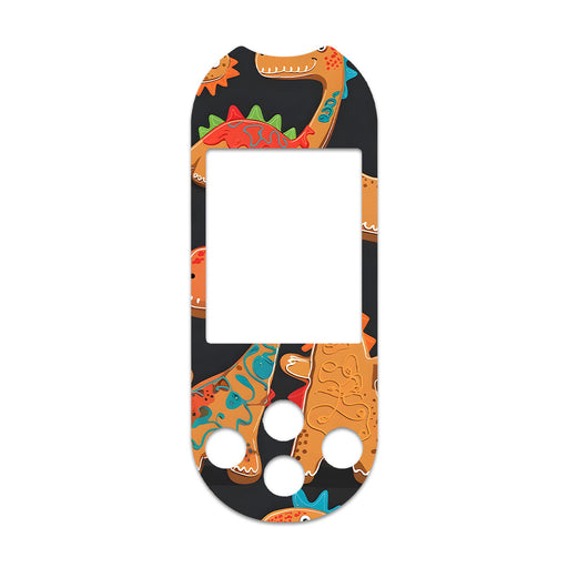 Peelz Jurassic Gingerbread OneTouch Verio Reflect Glucometer - Pump Peelz Peelz/Stickers White Smoke