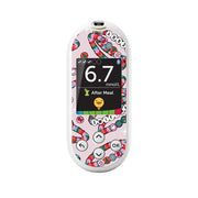 Peelz Merry Swiftmas Sticker for OneTouch Verio Reflect Glucometer Peelz/Stickers White Smoke