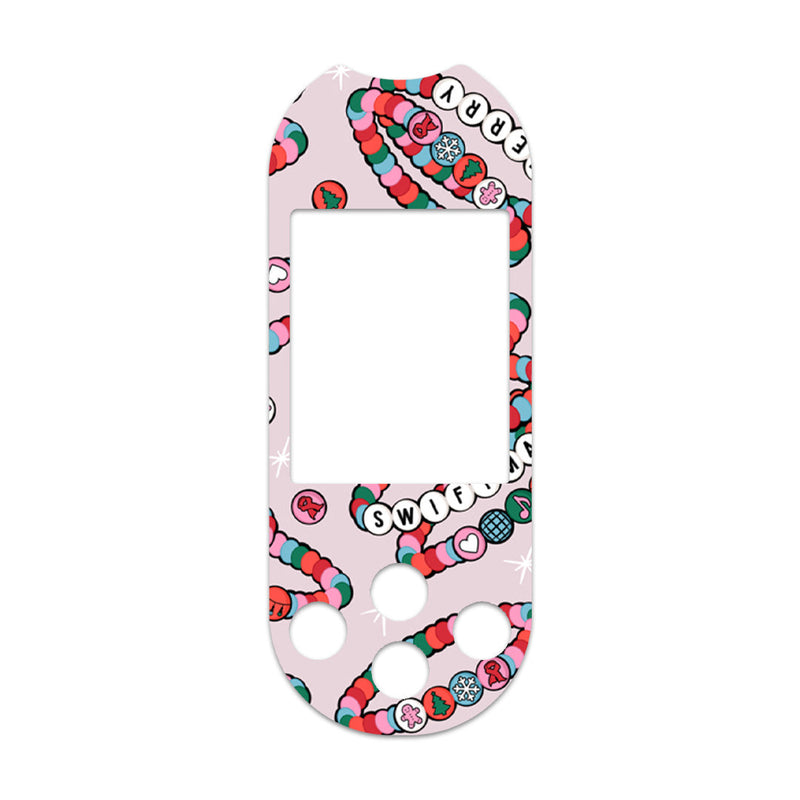 Peelz Merry Swiftmas Sticker for OneTouch Verio Reflect Glucometer Peelz/Stickers White Smoke