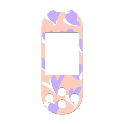 Peelz Lavender Love for OneTouch Verio Reflect Glucometer Peelz/Stickers White Smoke