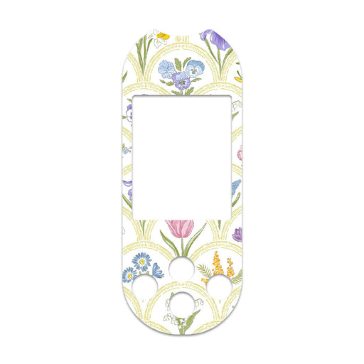 Peelz Garden Arches for OneTouch Verio Reflect Glucometer Peelz/Stickers White Smoke
