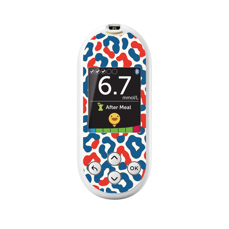 Peelz Freedom Fur OneTouch Verio Reflect Glucometer - Pump Peelz Peelz/Stickers White Smoke