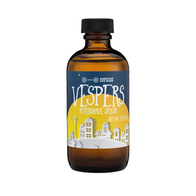Barrister & Mann Barrister & Mann Vespers Shaving Collection Aftershave White Smoke Aftershave Splash 3.5 oz