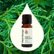Plant Therapy Virginian Cedarwood Essential Oil Essential Oil Seashell 10 mL,30 mL