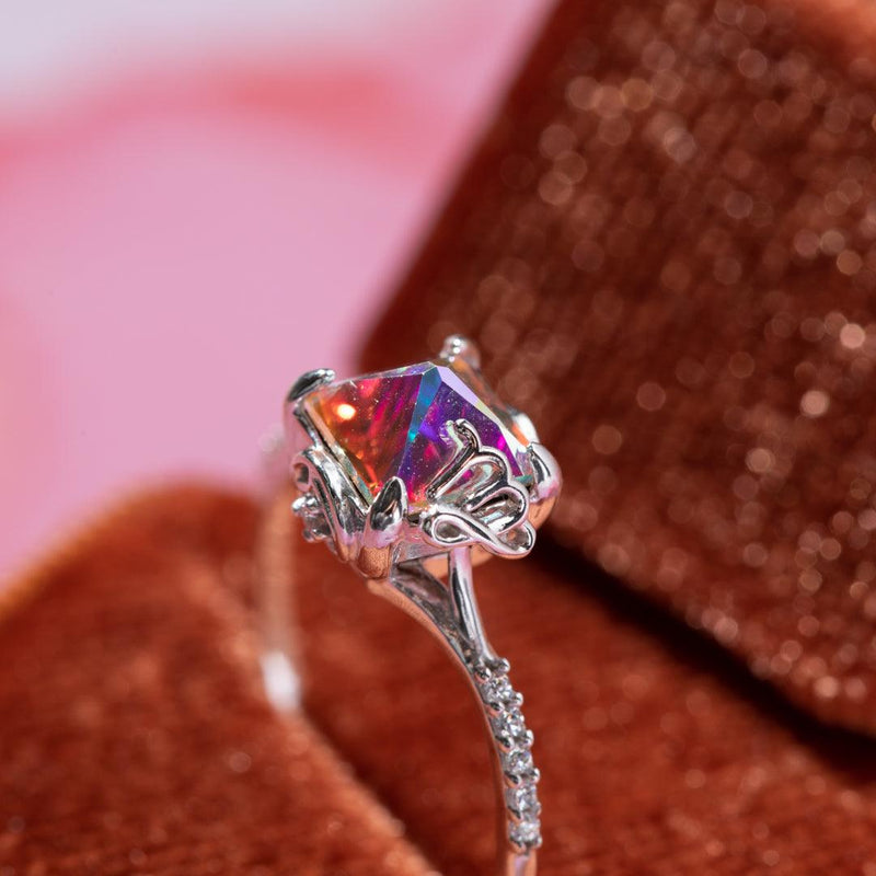 Fragrant Jewels Virgo, The Virgin - Jewel Candle Jewel Candle Saddle Brown Ring / 5,Ring / 6,Ring / 7,Ring / 8,Ring / 9,Ring / 10