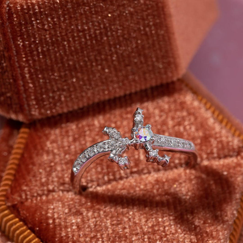 Fragrant Jewels Virgo, The Virgin - Jewel Candle Jewel Candle Saddle Brown Ring / 5,Ring / 6,Ring / 7,Ring / 8,Ring / 9,Ring / 10