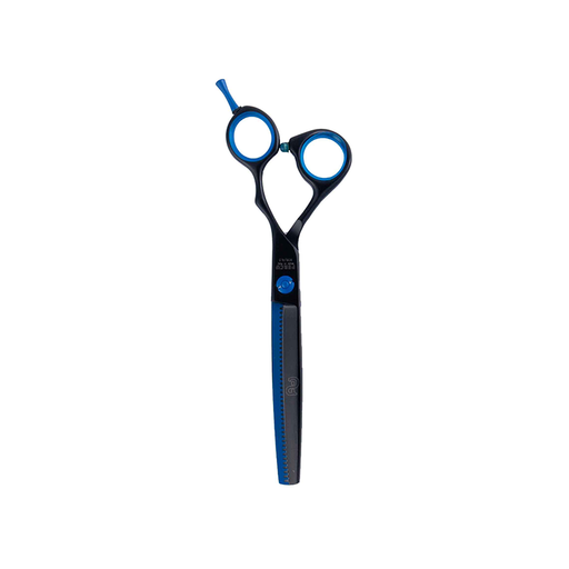 Vip Barber Supply Percu Virtual Line Thinning Shear 6.5" Thinning Shear White Smoke