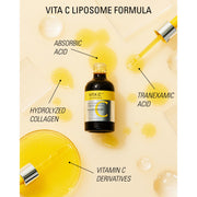 AsiaBeautyMall Missha Vita C Plus Spot Correcting & Firming Ampule Serum Bisque