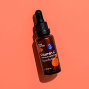Plant Therapy Vitamin C with Hyaluronic Acid Facial Serum Hair & Skin Care Salmon 1 oz,4 oz