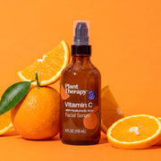 Plant Therapy Vitamin C with Hyaluronic Acid Facial Serum Hair & Skin Care Goldenrod 1 oz,4 oz