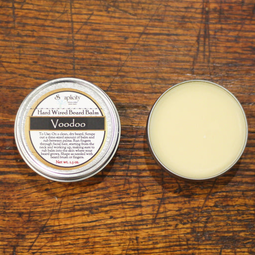 Soaplicity Voodoo Hard Wired Beard Balm Beard Balm Sienna