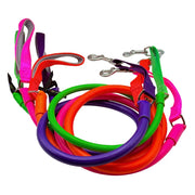 WACKYstore WUNDERleash – The Original No-Pull Dog Leash White Smoke Orange / SMALL: up to 20 lbs.,Blue / SMALL: up to 20 lbs.,Pink / SMALL: up to 20 lbs.,Purple / SMALL: up to 20 lbs.,Black / SMALL: up to 20 lbs.,Blue / MEDIUM:  up to 60 lbs.,Pink / MEDIUM:  up to 60 lbs.,Green / SMALL: up to 20 lbs.,Green / MEDIUM:  up t