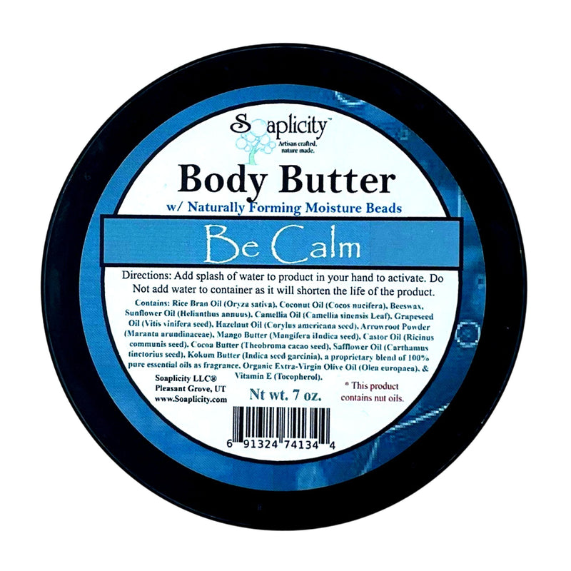 Soaplicity Be Calm Body Butter Body Butter Black