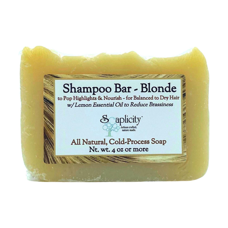Soaplicity Blonde Shampoo Bar Shampoo bar Dark Khaki