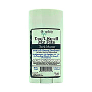 Soaplicity Don't Smell My Pits Natural Deodorant - Dark Matter Deodorants Light Gray