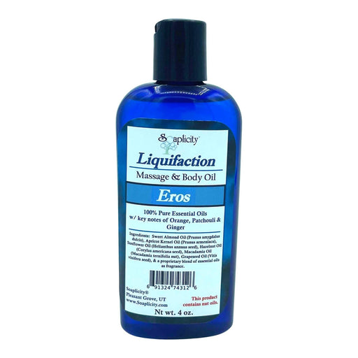 Soaplicity Eros Liquifaction Massage Oil Massage Oil Dark Slate Gray