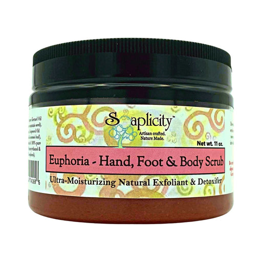 Soaplicity Euphoria Hand, Foot & Body Sugar Scrub Body Scrub Wheat